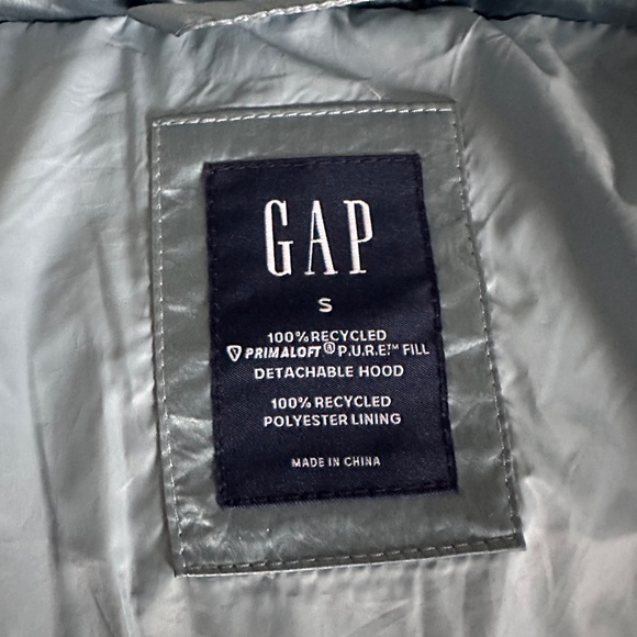 Gap Hooded Puffer Ski Parka Jacket - Size S - Picture 3 of 8